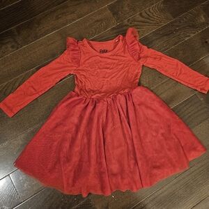 Little Sleepies Tulle Holiday Twirl Dress 2T